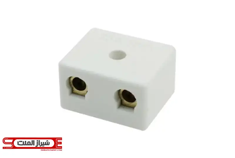 ترمینال نسوز سرامیکی دو خانه 100 آمپر