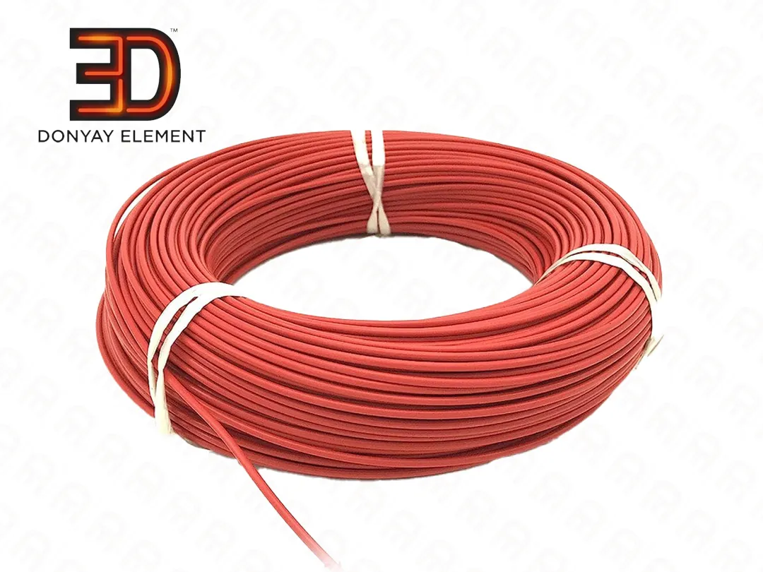 سیم المنت روکش سیلیکونی 5 اهم بر متر