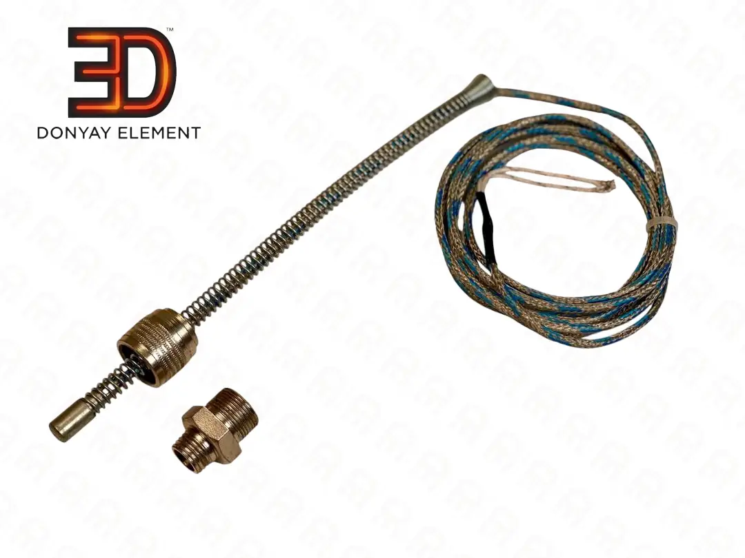 ترموکوپل تیپ جی سه تکه پیچی بزرگ مهره 12