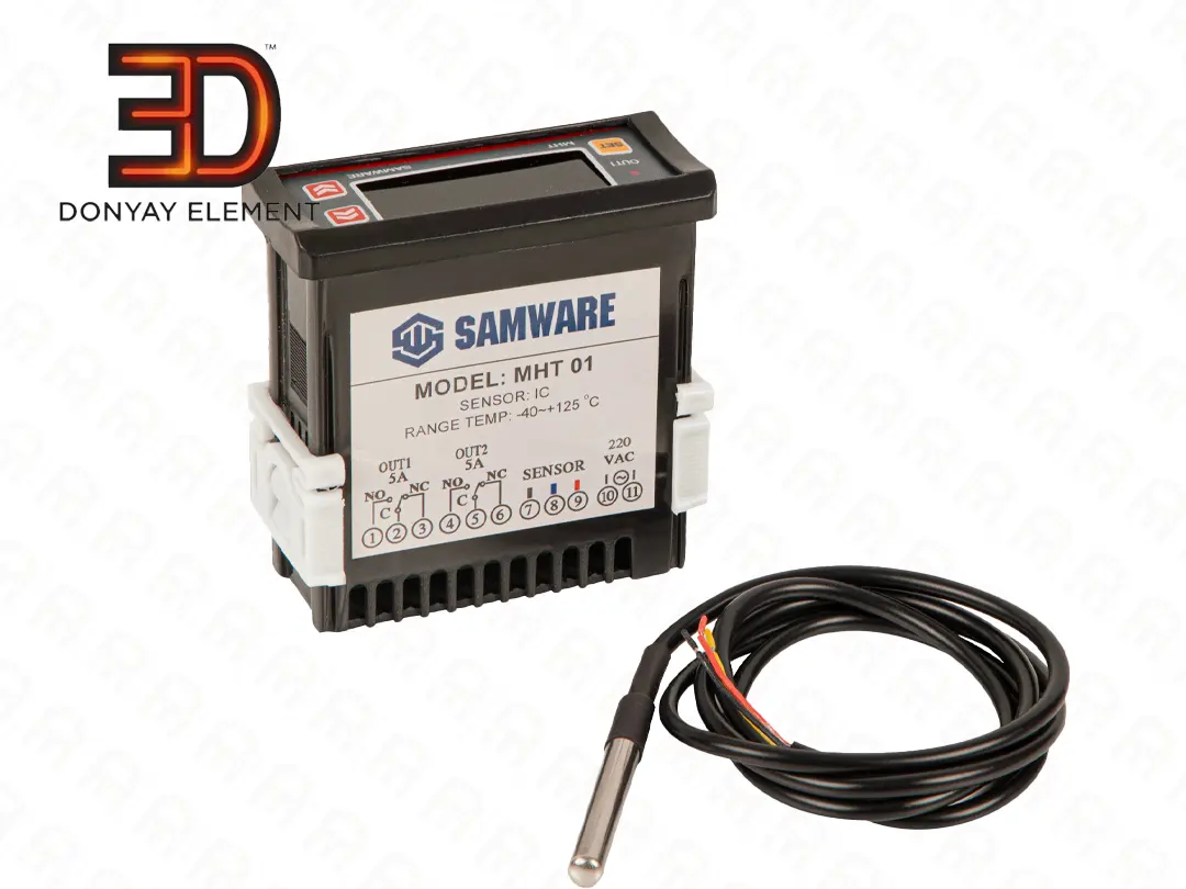 ترموستات دیجیتال 40- تا 125 درجه MHT01